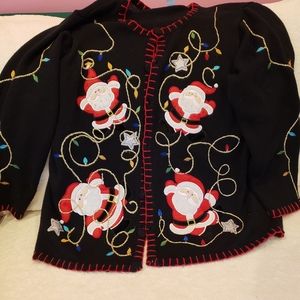 Christmas Santa Sweater  2XL